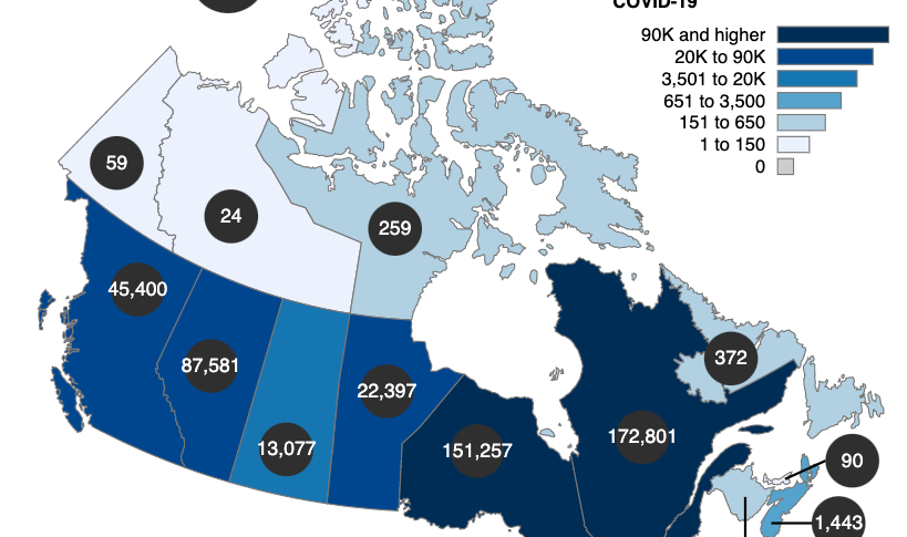 COVID-19: Outbreak update for Canada